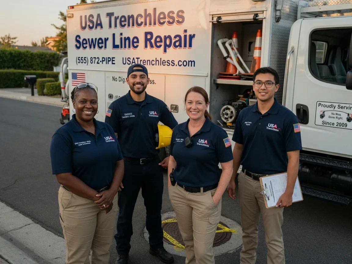 Sewer Line Repair company in Ben Franklin, TX